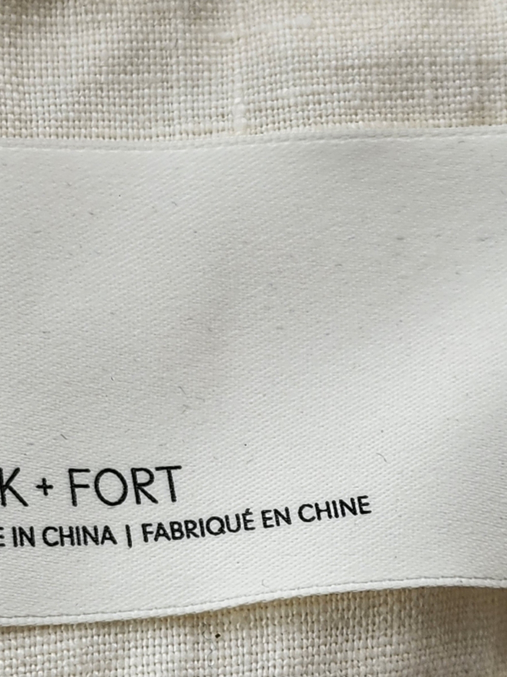 OAK + FORT 100% Linen Blazer – Women's M/M – Ivory/Cream - Picture 3 of 5
